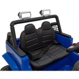 JOKO Elektrické autíčko Jeep OFF ROAD 4x4 Sport, Nosnosť 50kg, Kožené sedadlo, penové kolesá, FM rádio, modré