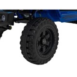 JOKO Elektrické autíčko Jeep OFF ROAD 4x4 Sport, Nosnosť 50kg, Kožené sedadlo, penové kolesá, FM rádio, modré