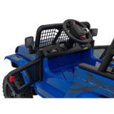 JOKO Elektrické autíčko Jeep OFF ROAD 4x4 Sport, Nosnosť 50kg, Kožené sedadlo, penové kolesá, FM rádio, modré
