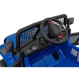 JOKO Elektrické autíčko Jeep OFF ROAD 4x4 Sport, Nosnosť 50kg, Kožené sedadlo, penové kolesá, FM rádio, modré