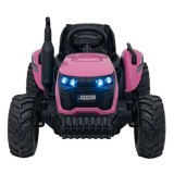 JOKO Elektrický Traktor GROW 1804 2x100W 24V, penové kolesá, ružový