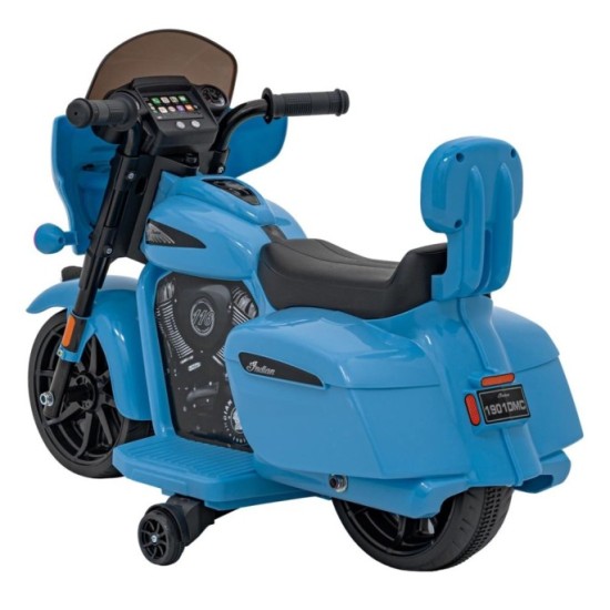 JOKO Elektrická motorka Chopper INDIAN, modrá
