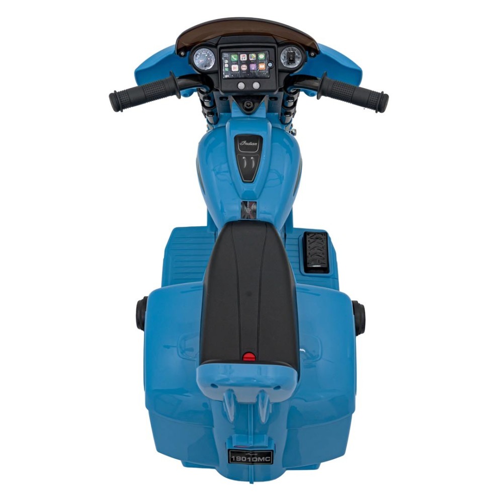 JOKO Elektrická motorka Chopper INDIAN, modrá