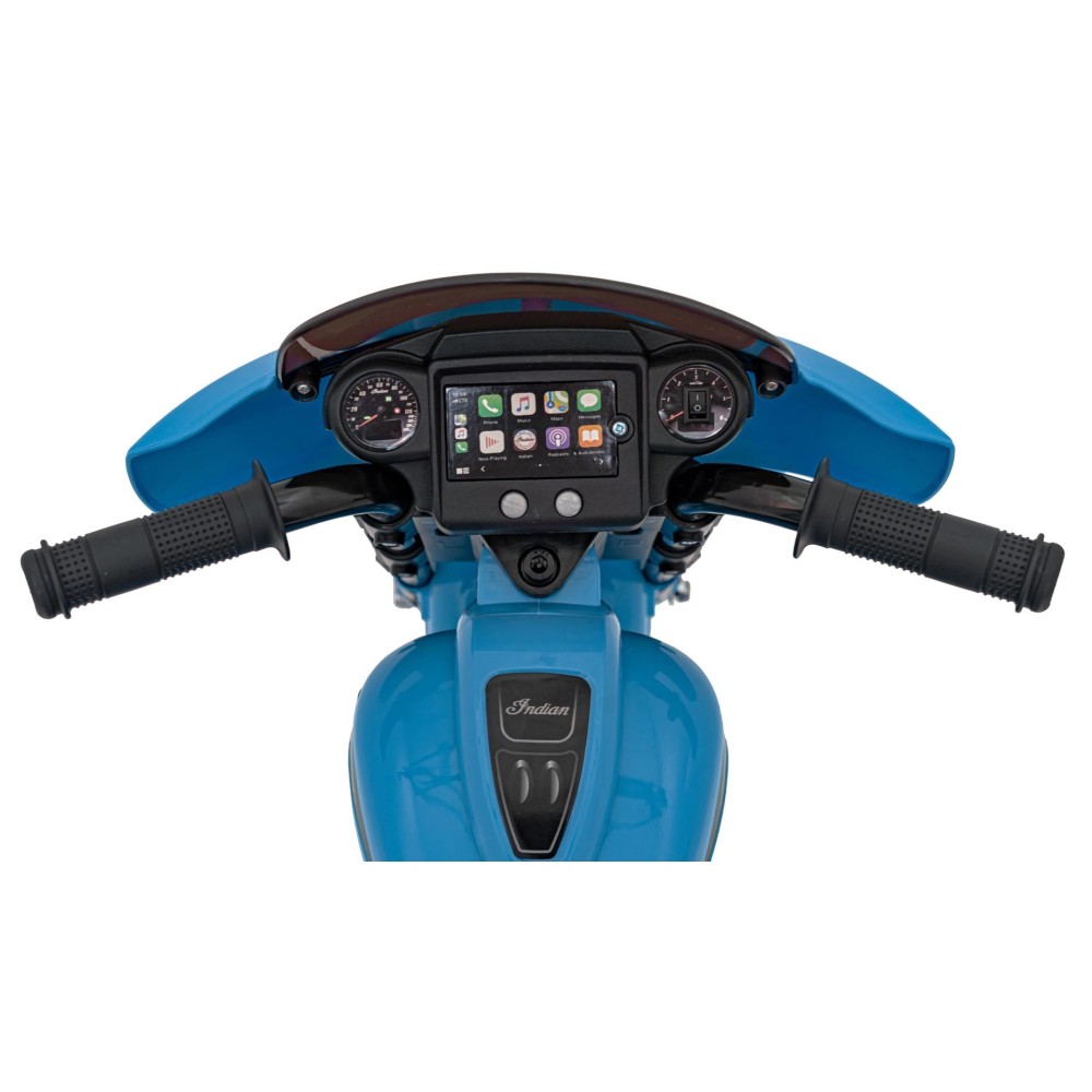 JOKO Elektrická motorka Chopper INDIAN, modrá