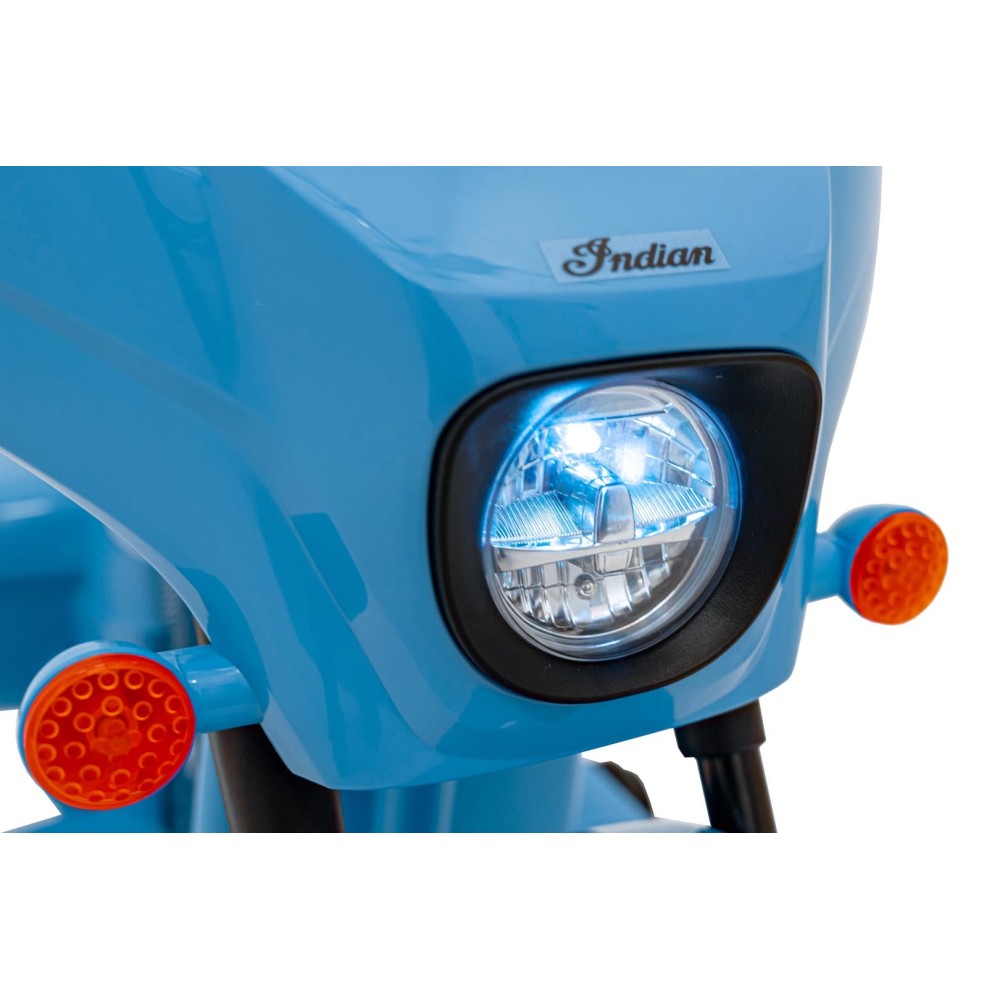 JOKO Elektrická motorka Chopper INDIAN, modrá