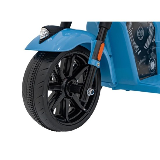 JOKO Elektrická motorka Chopper INDIAN, modrá