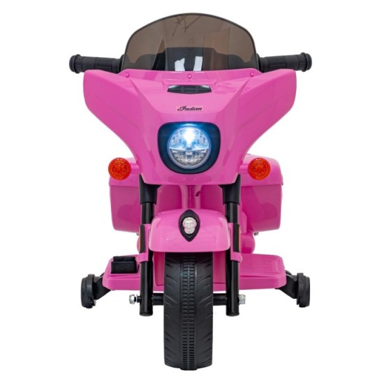 JOKO, Elektrická motorka Chopper INDIAN, ružová