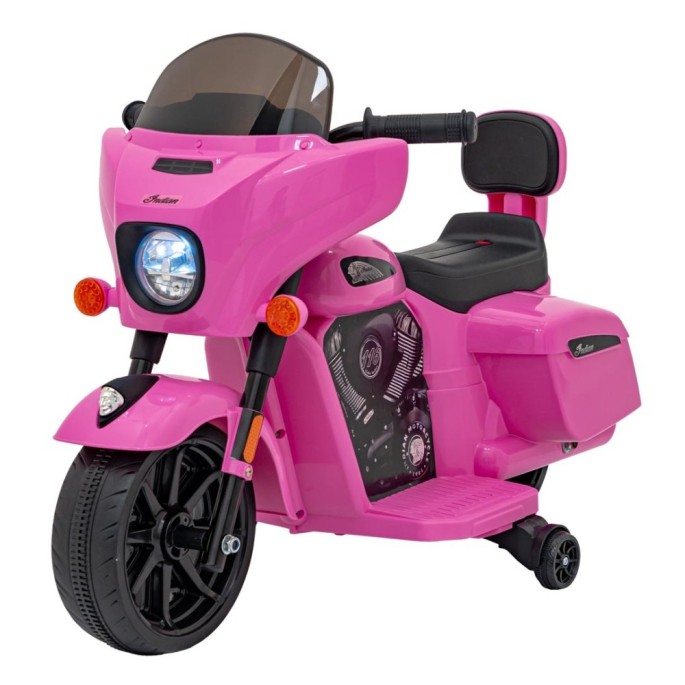 JOKO, Elektrická motorka Chopper INDIAN, ružová