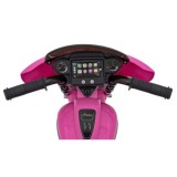 JOKO, Elektrická motorka Chopper INDIAN, ružová