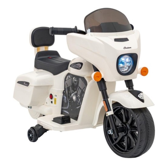 JOKO, Elektrická motorka Chopper INDIAN, biela