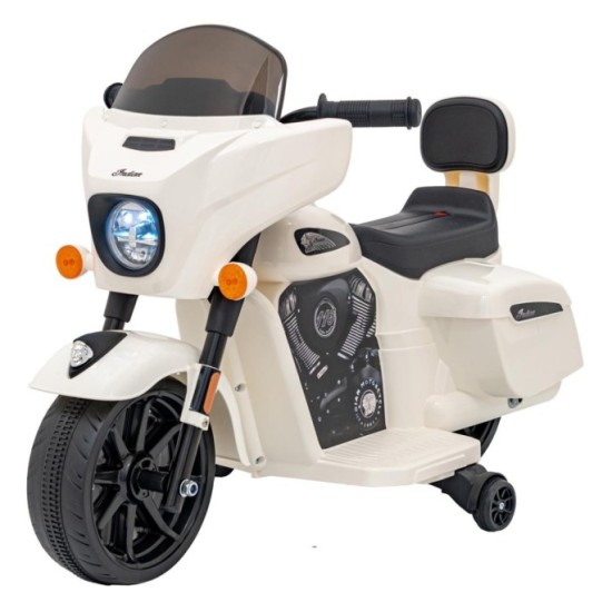 JOKO, Elektrická motorka Chopper INDIAN, biela
