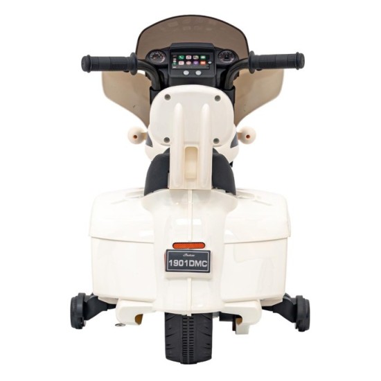 JOKO, Elektrická motorka Chopper INDIAN, biela