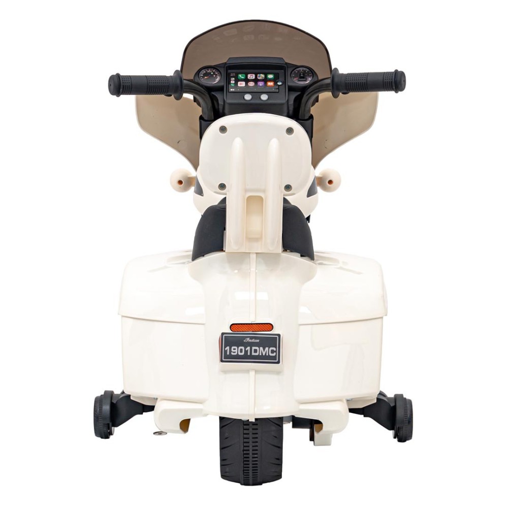JOKO, Elektrická motorka Chopper INDIAN, biela