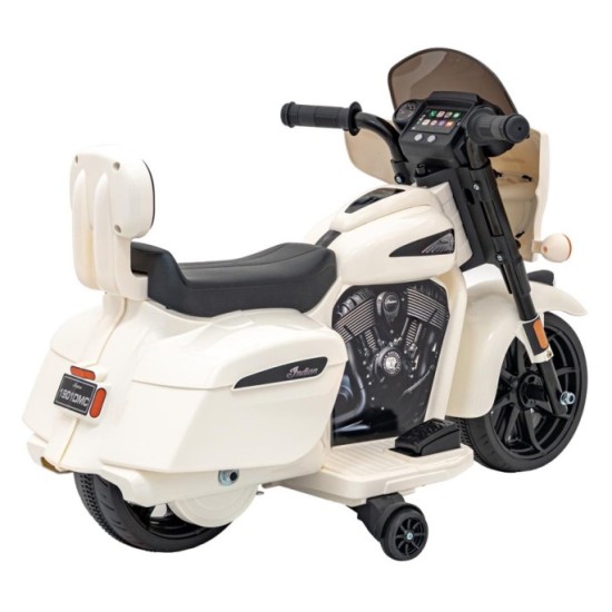 JOKO, Elektrická motorka Chopper INDIAN, biela