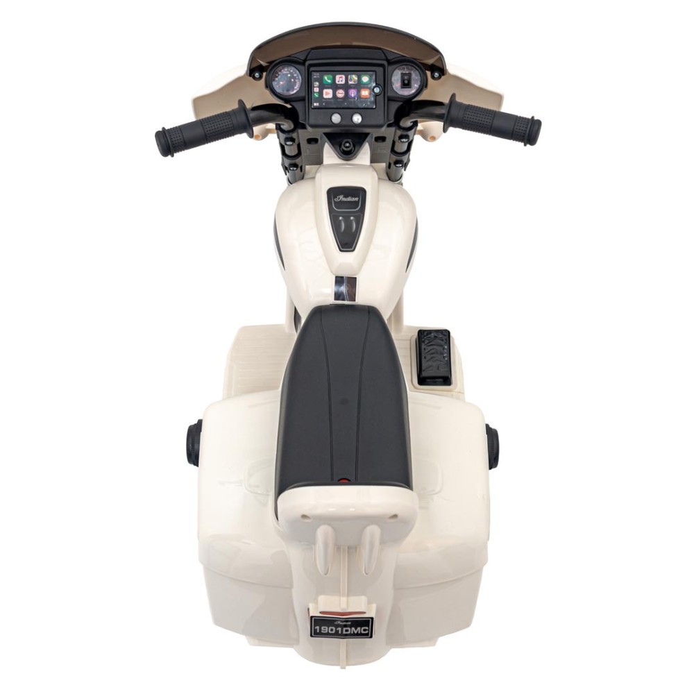 JOKO, Elektrická motorka Chopper INDIAN, biela