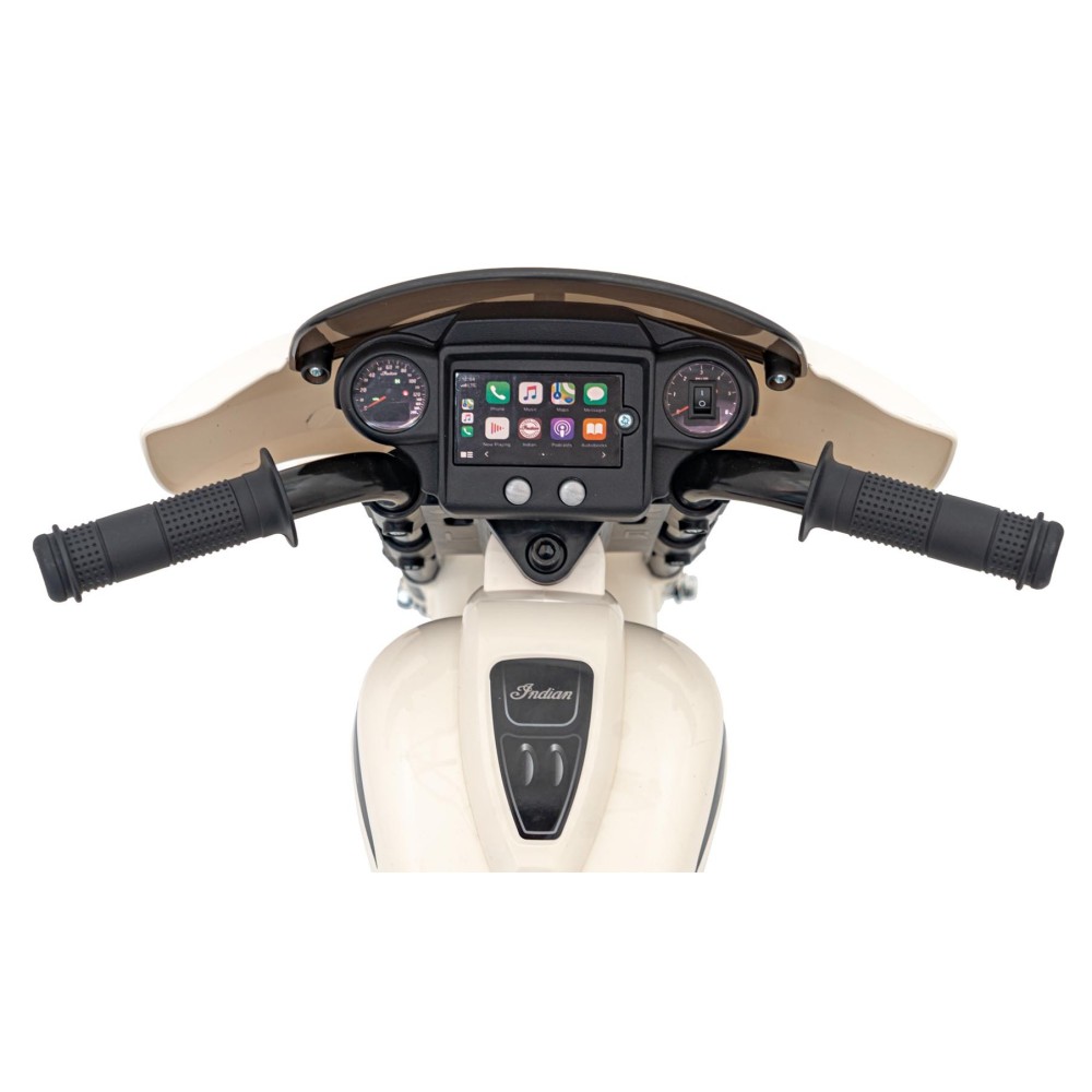 JOKO, Elektrická motorka Chopper INDIAN, biela