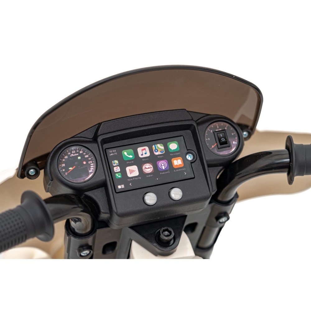 JOKO, Elektrická motorka Chopper INDIAN, biela