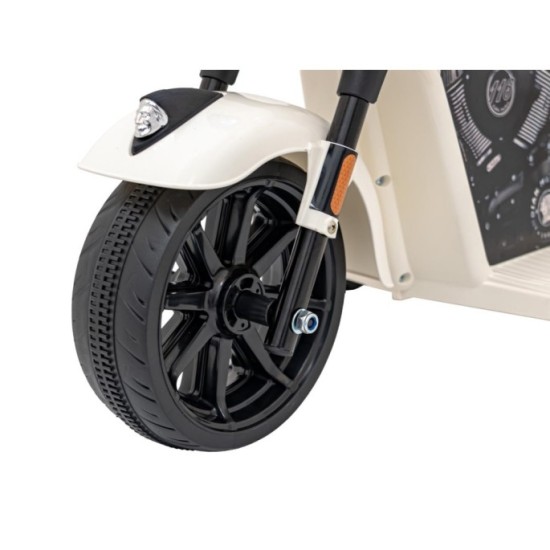 JOKO, Elektrická motorka Chopper INDIAN, biela
