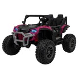 JOKO Elektrické Autíčko Buggy HONDA Off-Road 4x120W, penové kolesá, DVOJMIESTNE kožené sedadlo, nosnosť 60kg, ružové