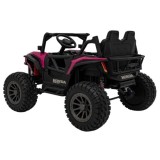 JOKO Elektrické Autíčko Buggy HONDA Off-Road 4x120W, penové kolesá, DVOJMIESTNE kožené sedadlo, nosnosť 60kg, ružové