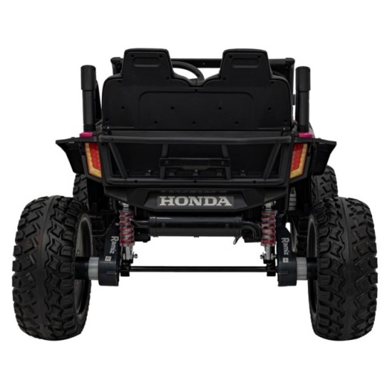 JOKO Elektrické Autíčko Buggy HONDA Off-Road 4x120W, penové kolesá, DVOJMIESTNE kožené sedadlo, nosnosť 60kg, ružové