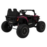 JOKO Elektrické Autíčko Buggy HONDA Off-Road 4x120W, penové kolesá, DVOJMIESTNE kožené sedadlo, nosnosť 60kg, ružové