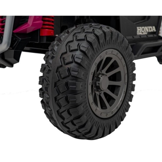 JOKO Elektrické Autíčko Buggy HONDA Off-Road 4x120W, penové kolesá, DVOJMIESTNE kožené sedadlo, nosnosť 60kg, ružové