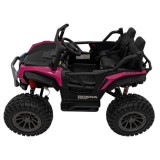JOKO Elektrické Autíčko Buggy HONDA Off-Road 4x120W, penové kolesá, DVOJMIESTNE kožené sedadlo, nosnosť 60kg, ružové