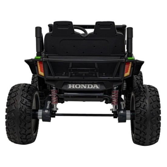 JOKO Elektrické Autíčko Buggy HONDA Off-Road 4x120W, penové kolesá, DVOJMIESTNE kožené sedadlo, nosnosť 60kg, zelené