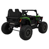 JOKO Elektrické Autíčko Buggy HONDA Off-Road 4x120W, penové kolesá, DVOJMIESTNE kožené sedadlo, nosnosť 60kg, zelené