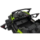 JOKO Elektrické Autíčko Buggy HONDA Off-Road 4x120W, penové kolesá, DVOJMIESTNE kožené sedadlo, nosnosť 60kg, zelené