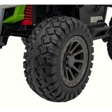 JOKO Elektrické Autíčko Buggy HONDA Off-Road 4x120W, penové kolesá, DVOJMIESTNE kožené sedadlo, nosnosť 60kg, zelené