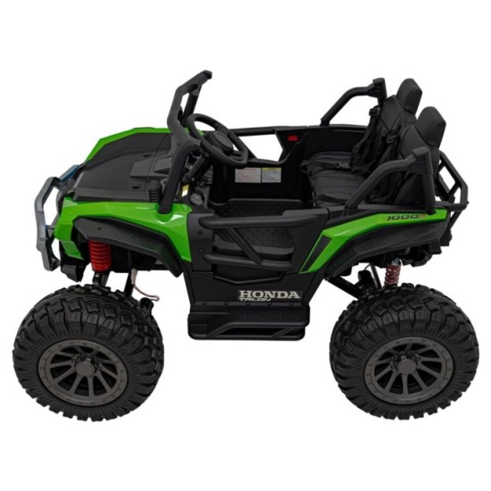 JOKO Elektrické Autíčko Buggy HONDA Off-Road 4x120W, penové kolesá, DVOJMIESTNE kožené sedadlo, nosnosť 60kg, zelené