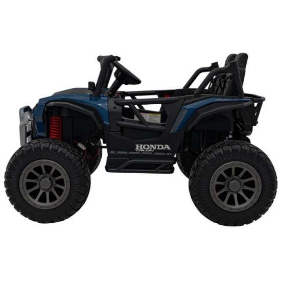 JOKO Elektrické Autíčko Buggy HONDA Off-Road 4x120W, penové kolesá, DVOJMIESTNE kožené sedadlo, nosnosť 60kg, modré