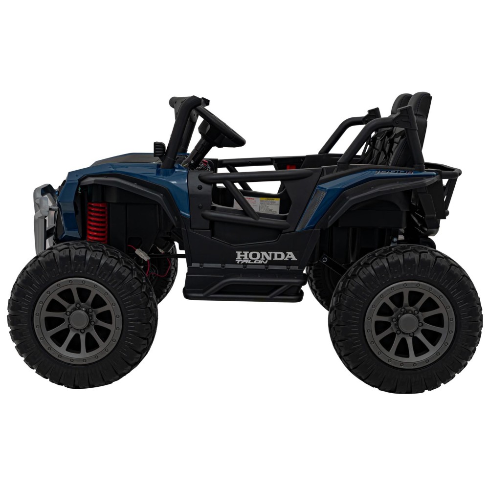 JOKO Elektrické Autíčko Buggy HONDA Off-Road 4x120W, penové kolesá, DVOJMIESTNE kožené sedadlo, nosnosť 60kg, modré