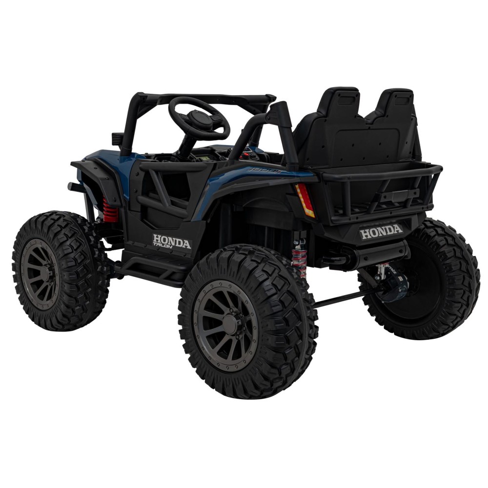 JOKO Elektrické Autíčko Buggy HONDA Off-Road 4x120W, penové kolesá, DVOJMIESTNE kožené sedadlo, nosnosť 60kg, modré