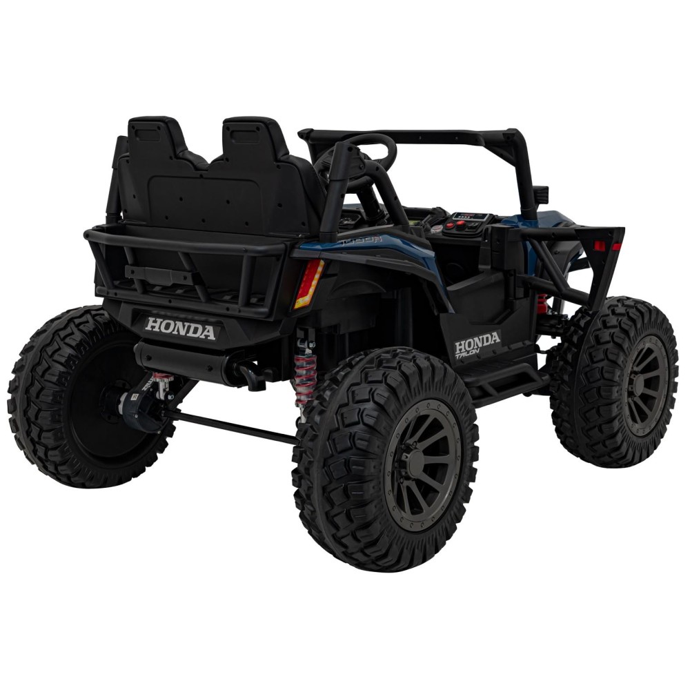 JOKO Elektrické Autíčko Buggy HONDA Off-Road 4x120W, penové kolesá, DVOJMIESTNE kožené sedadlo, nosnosť 60kg, modré