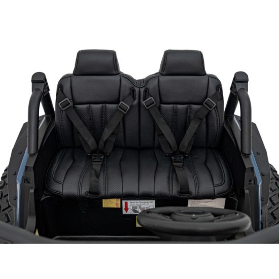 JOKO Elektrické Autíčko Buggy HONDA Off-Road 4x120W, penové kolesá, DVOJMIESTNE kožené sedadlo, nosnosť 60kg, modré