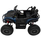 JOKO Elektrické Autíčko Buggy HONDA Off-Road 4x120W, penové kolesá, DVOJMIESTNE kožené sedadlo, nosnosť 60kg, modré