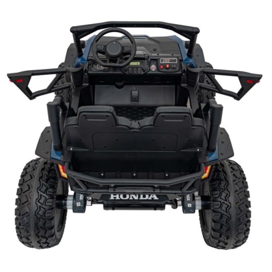 JOKO Elektrické Autíčko Buggy HONDA Off-Road 4x120W, penové kolesá, DVOJMIESTNE kožené sedadlo, nosnosť 60kg, modré