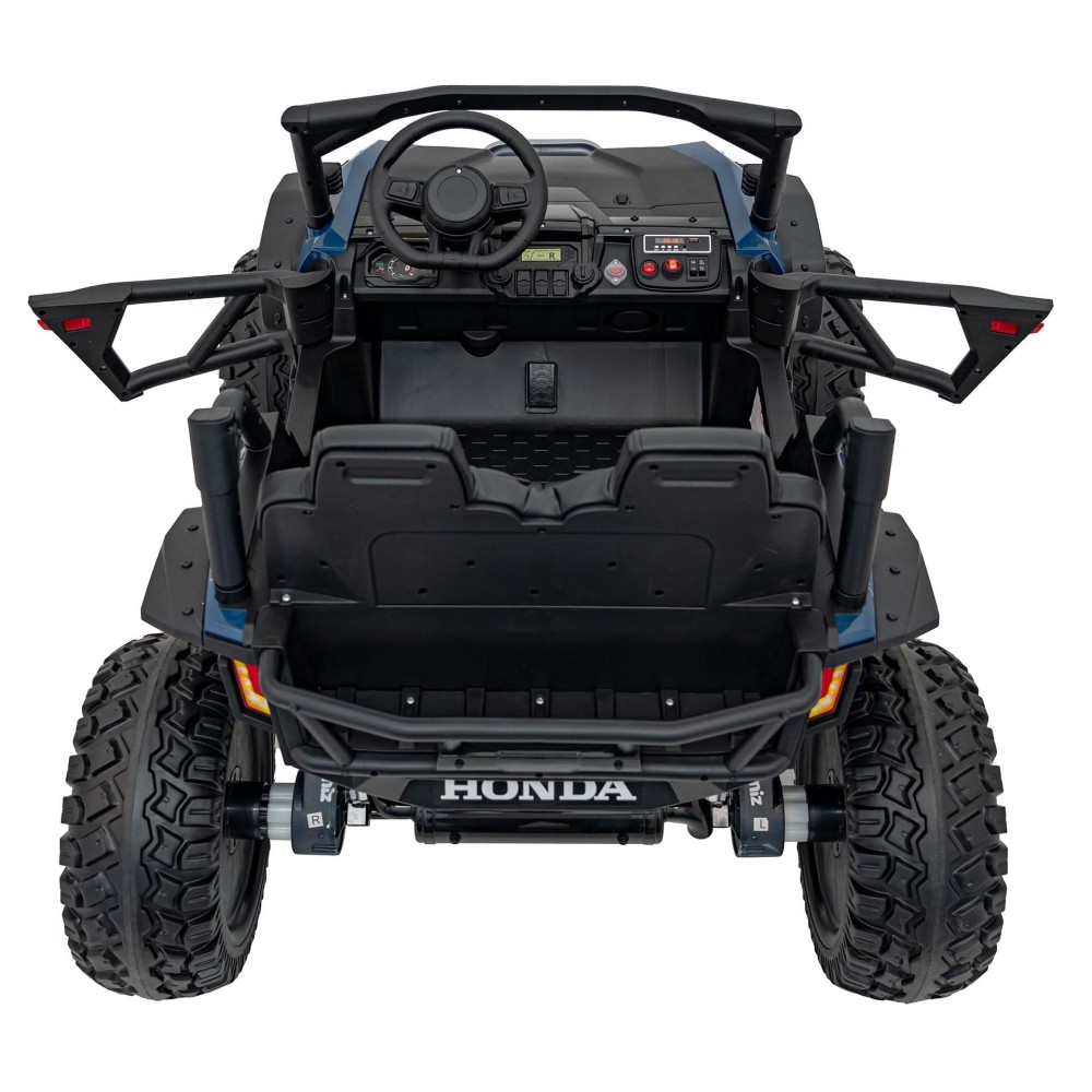 JOKO Elektrické Autíčko Buggy HONDA Off-Road 4x120W, penové kolesá, DVOJMIESTNE kožené sedadlo, nosnosť 60kg, modré