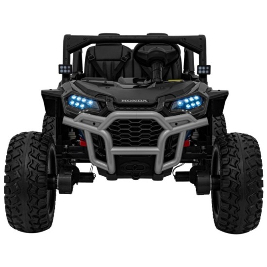 JOKO Elektrické Autíčko Buggy HONDA Off-Road 4x120W, penové kolesá, DVOJMIESTNE kožené sedadlo, nosnosť 60kg, čierna