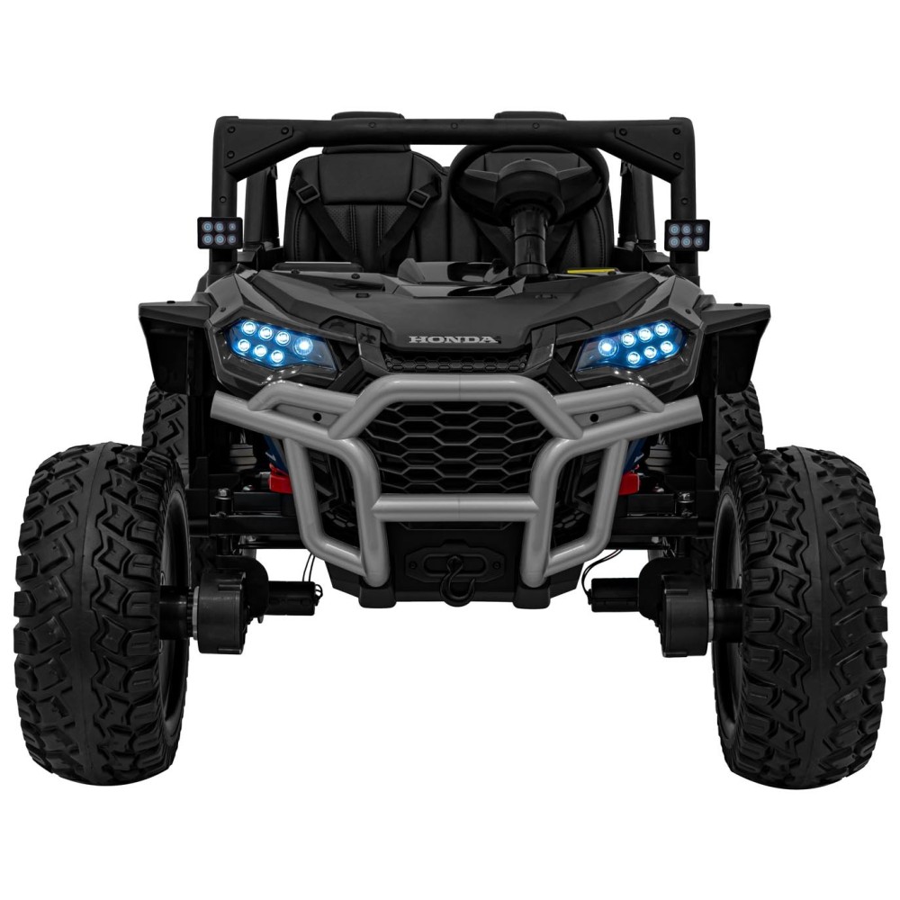 JOKO Elektrické Autíčko Buggy HONDA Off-Road 4x120W, penové kolesá, DVOJMIESTNE kožené sedadlo, nosnosť 60kg, čierna