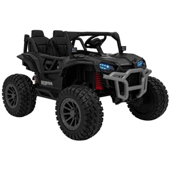 JOKO Elektrické Autíčko Buggy HONDA Off-Road 4x120W, penové kolesá, DVOJMIESTNE kožené sedadlo, nosnosť 60kg, čierna