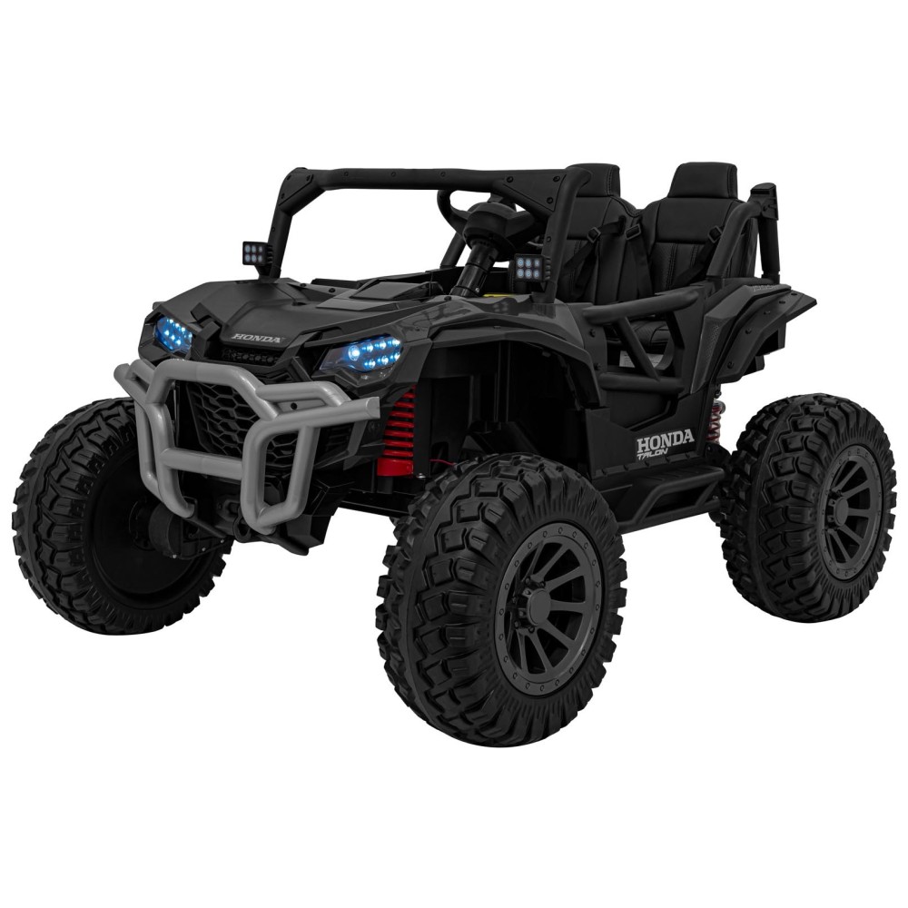 JOKO Elektrické Autíčko Buggy HONDA Off-Road 4x120W, penové kolesá, DVOJMIESTNE kožené sedadlo, nosnosť 60kg, čierna