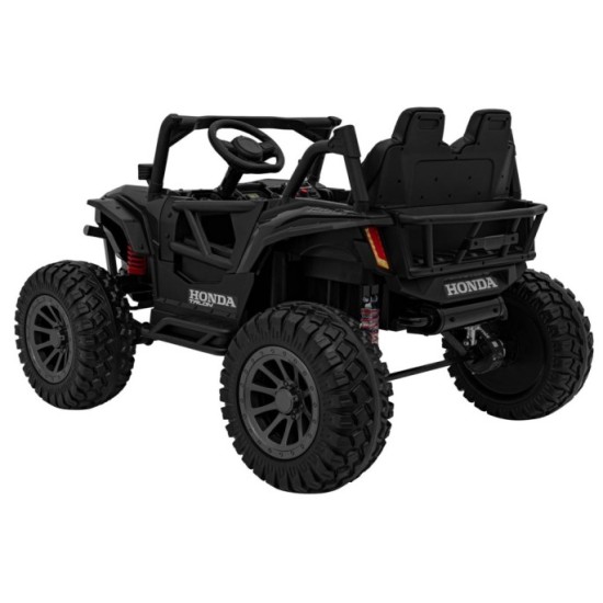 JOKO Elektrické Autíčko Buggy HONDA Off-Road 4x120W, penové kolesá, DVOJMIESTNE kožené sedadlo, nosnosť 60kg, čierna