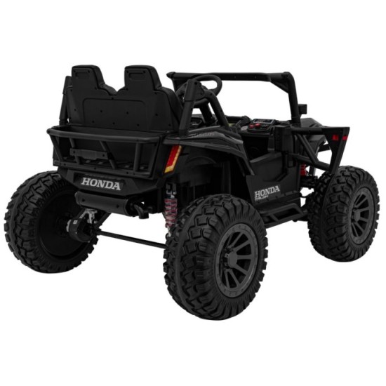 JOKO Elektrické Autíčko Buggy HONDA Off-Road 4x120W, penové kolesá, DVOJMIESTNE kožené sedadlo, nosnosť 60kg, čierna