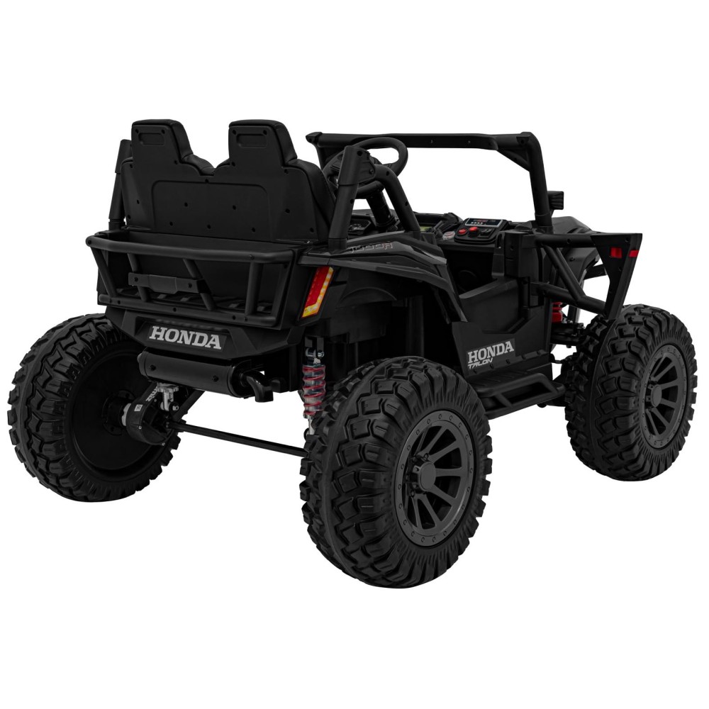 JOKO Elektrické Autíčko Buggy HONDA Off-Road 4x120W, penové kolesá, DVOJMIESTNE kožené sedadlo, nosnosť 60kg, čierna