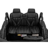 JOKO Elektrické Autíčko Buggy HONDA Off-Road 4x120W, penové kolesá, DVOJMIESTNE kožené sedadlo, nosnosť 60kg, čierna