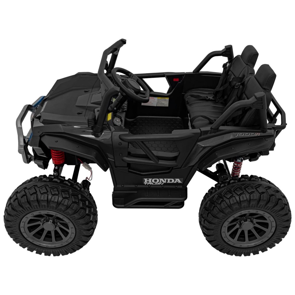JOKO Elektrické Autíčko Buggy HONDA Off-Road 4x120W, penové kolesá, DVOJMIESTNE kožené sedadlo, nosnosť 60kg, čierna
